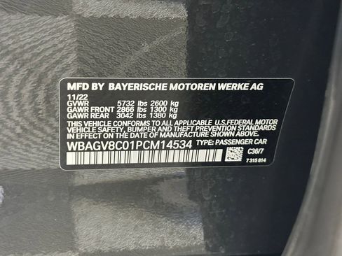 Certified 2023 BMW M850i Gran Coupe xDrive w/ M Sport Professional Package image 20