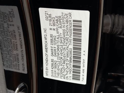 Used 2021 Honda Accord EX-L image 37
