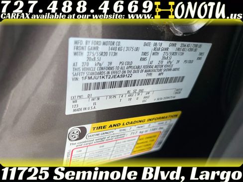 Used 2018 Ford Expedition Limited w/ Equipment Group 301A RWD image 28