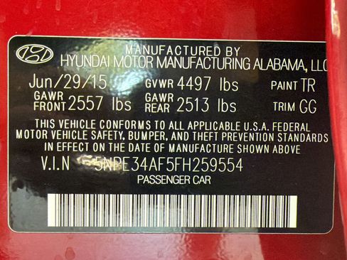 Used 2015 Hyundai Sonata Sport FWD image 17