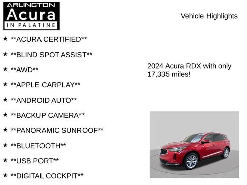 Used 2024 Acura RDX SH-AWD image 7