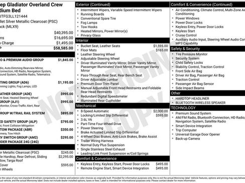 Used 2020 Jeep Gladiator Overland image 6