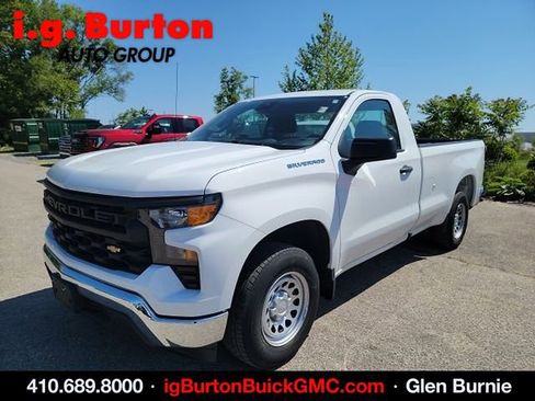 Used 2022 Chevrolet Silverado 1500 W/T RWD image 3