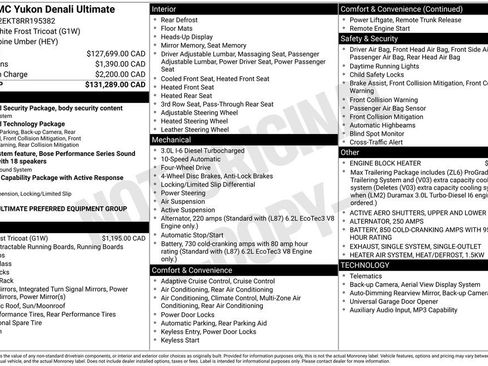 Used 2024 GMC Yukon Denali Ultimate AWD/4WD image 6