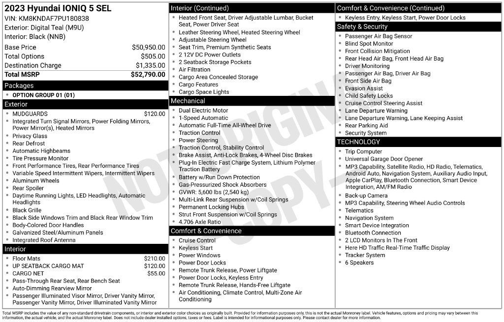 Certified 2023 Hyundai Ioniq 5 SEL AWD/4WD image 5