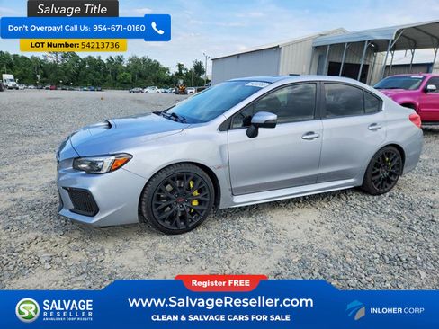 Used 2019 Subaru WRX STI Limited w/ Popular Package #3 AWD/4WD image 1