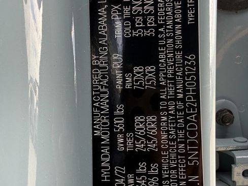 Used 2023 Hyundai Santa Cruz SEL w/ Activity Package image 22