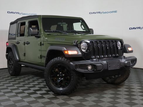 Used 2021 Jeep Wrangler Unlimited Sport image 2