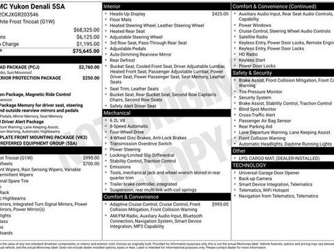 Used 2016 GMC Yukon Denali w/ Open Road Package image 4