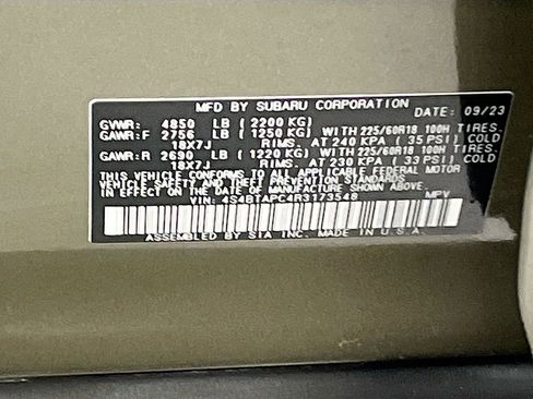 Used 2024 Subaru Outback Touring image 34