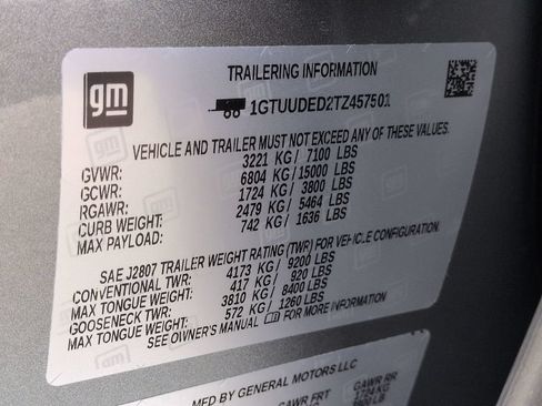 New 2026 GMC Sierra 1500 SLT w/ SLT Premium Plus Package AWD/4WD image 30
