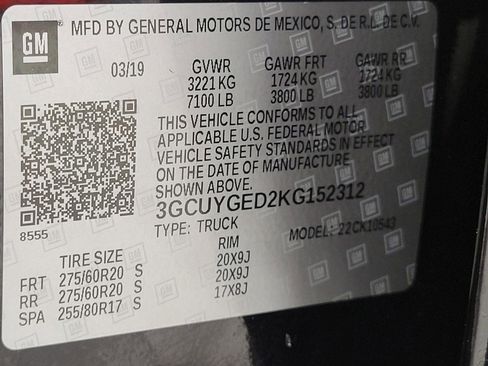 Used 2019 Chevrolet Silverado 1500 LTZ w/ LTZ Premium Package AWD/4WD image 28