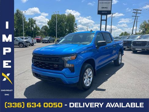 Used 2025 Chevrolet Silverado 1500 Custom w/ LPO, Dark Essentials Package image 1