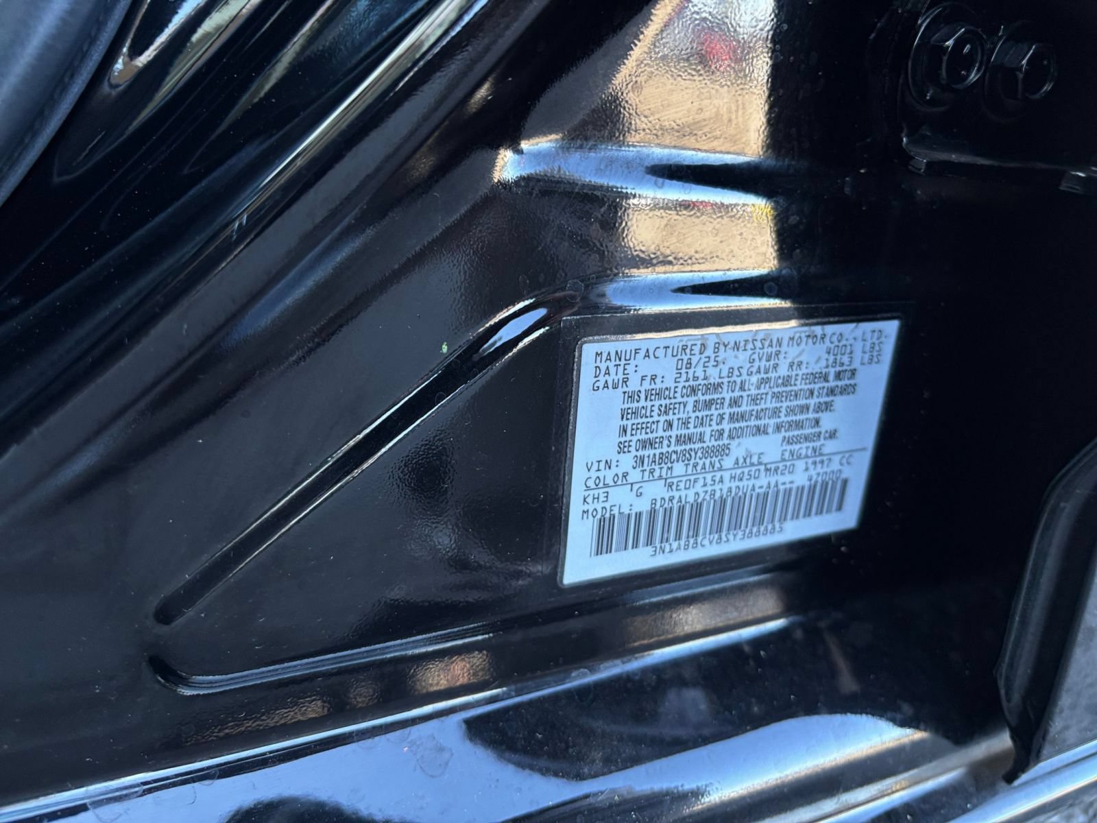 Used 2025 Nissan Sentra SV FWD image 27