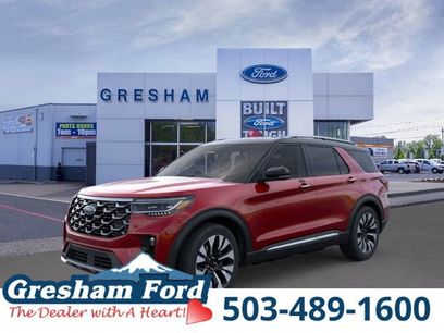 New 2026 Ford Explorer Platinum w/ LUX Leather Package