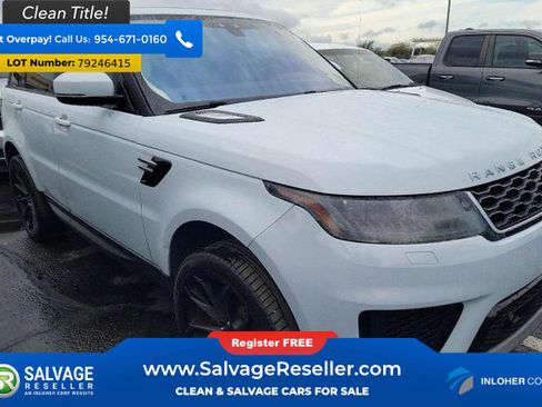 Used 2020 Land Rover Range Rover Sport SE AWD/4WD image 1
