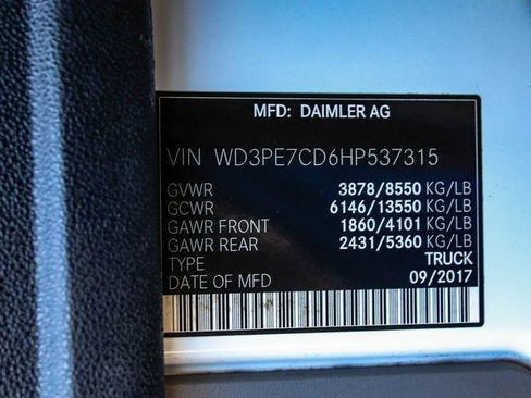 Used 2017 Mercedes-Benz Sprinter 144 Cargo image 12