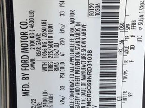 Used 2022 Ford Bronco Sport Outer Banks w/ Tech Package image 24