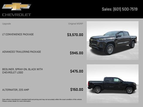 New 2026 Chevrolet Colorado LT w/ LT Convenience Package RWD image 8