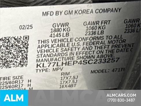 Used 2025 Chevrolet Trax LT w/ LT Convenience Package image 37