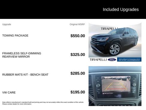 Used 2021 Volkswagen Atlas SE w/ Towing Package AWD/4WD image 12