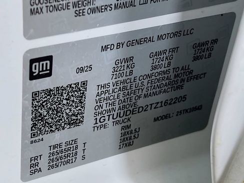 Used 2026 GMC Sierra 1500 SLT AWD/4WD image 30