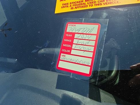 Used 2024 Ford Escape ST-Line w/ Tech Pack #1 FWD image 11