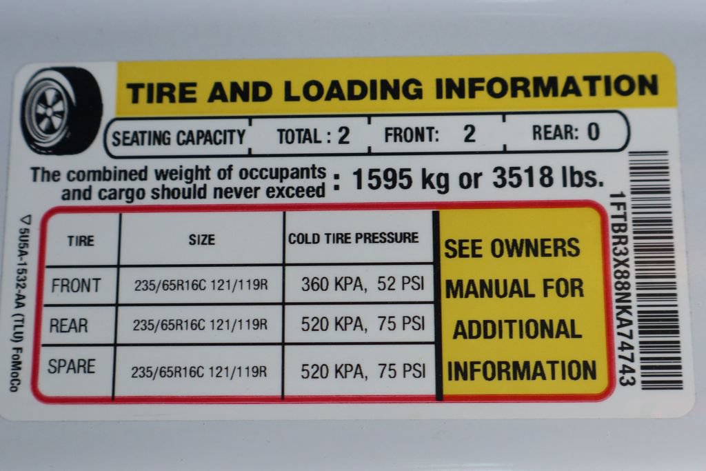 Used 2022 Ford Transit 250 148 High Roof Extended RWD image 45