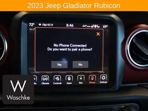 Used 2023 Jeep Gladiator Rubicon w/ LED Lighting Group image 53