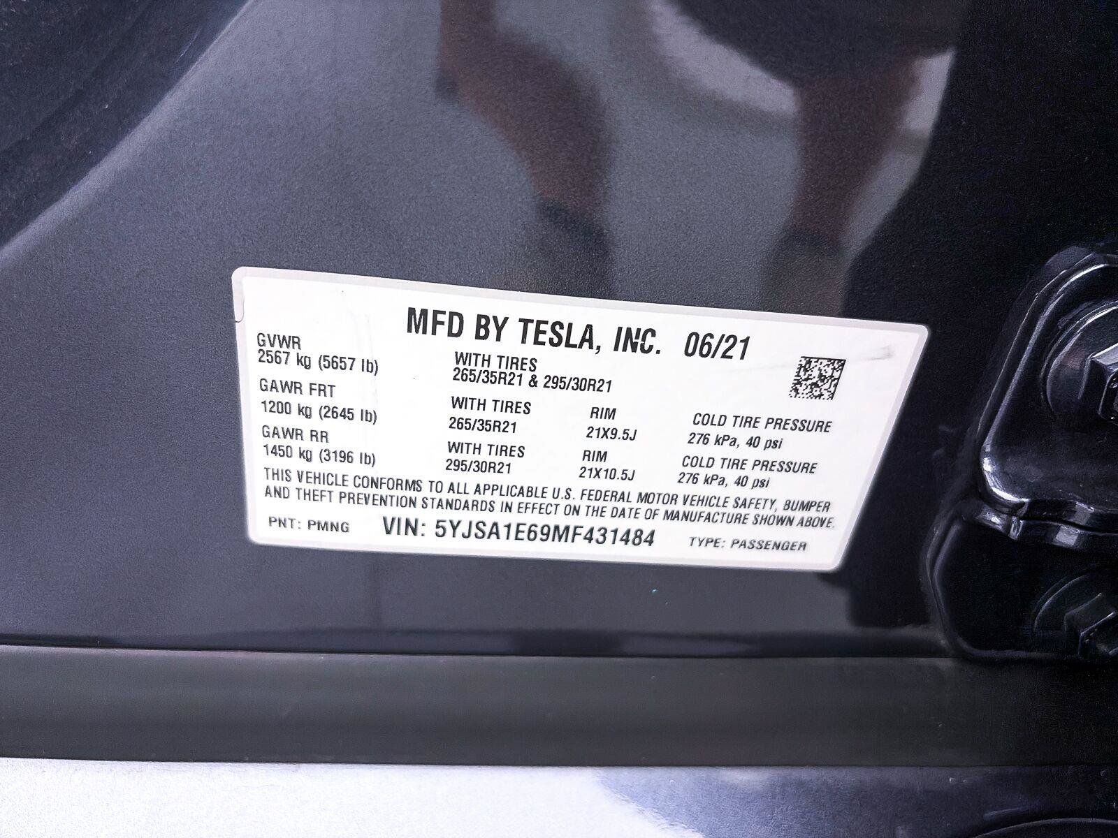 Used 2021 Tesla Model S Plaid AWD/4WD image 38