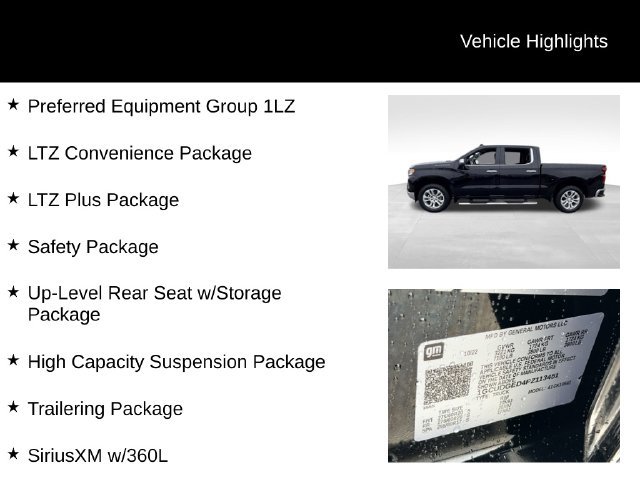 Certified 2023 Chevrolet Silverado 1500 LTZ AWD/4WD image 27