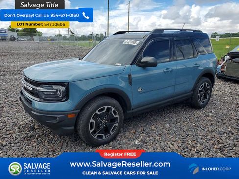 Used 2021 Ford Bronco Sport Outer Banks w/ Outer Banks Package AWD/4WD image 1