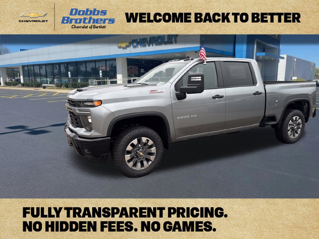 New 2026 Chevrolet Silverado 2500 Custom w/ Custom Value Package AWD/4WD 360° Tour