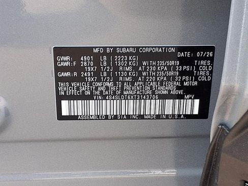 New 2026 Subaru Forester Touring AWD/4WD image 10
