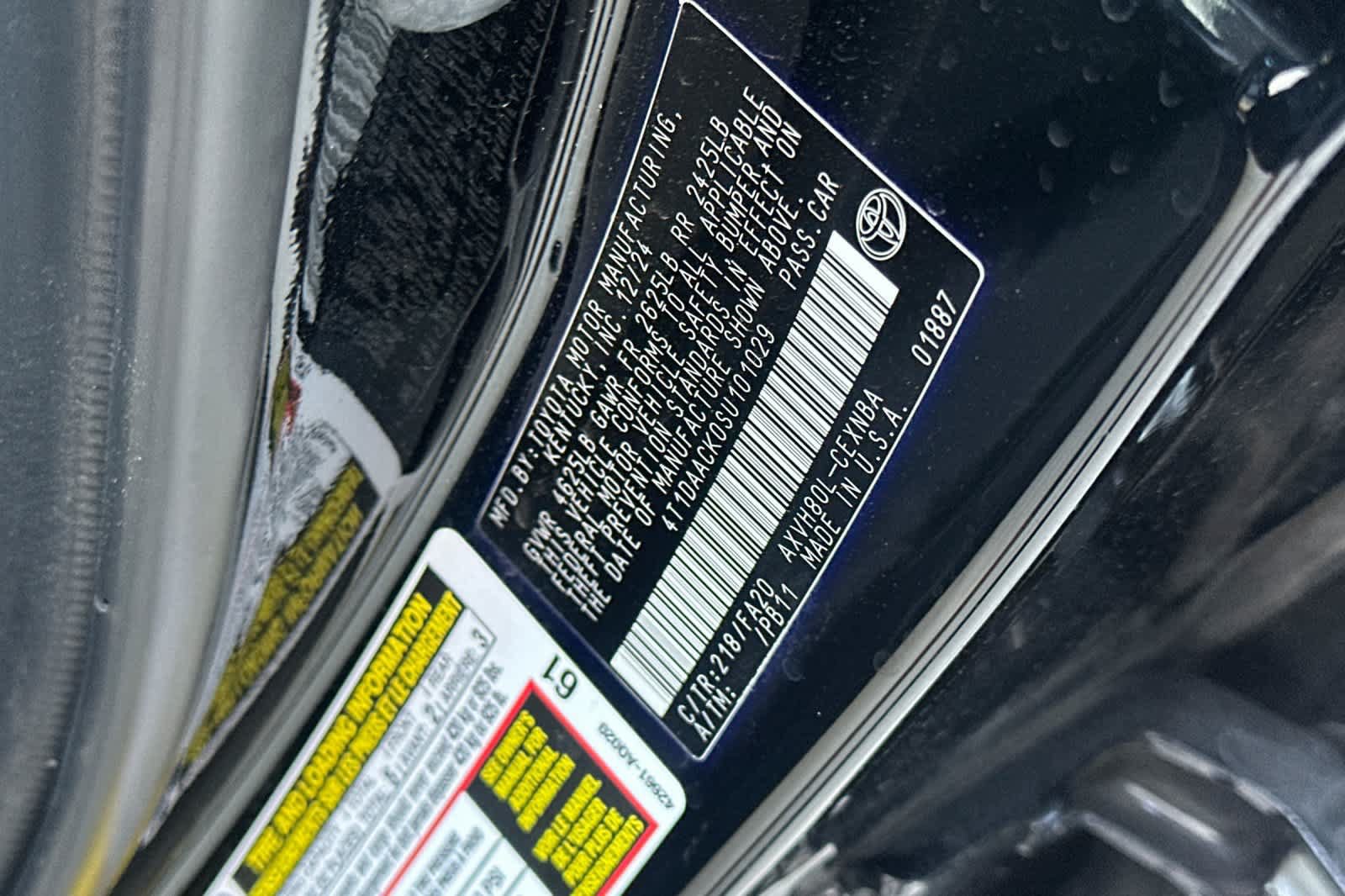 Used 2025 Toyota Camry LE FWD image 26