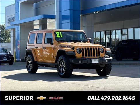 Used 2021 Jeep Wrangler Unlimited Rubicon image 1