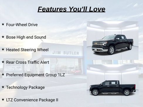 Used 2023 Chevrolet Silverado 1500 LTZ w/ LTZ Premium Package AWD/4WD image 27