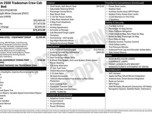 New 2026 RAM 2500 Tradesman AWD/4WD image 38