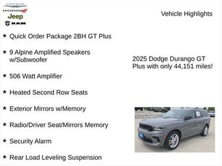 Certified 2025 Dodge Durango GT AWD/4WD video 2