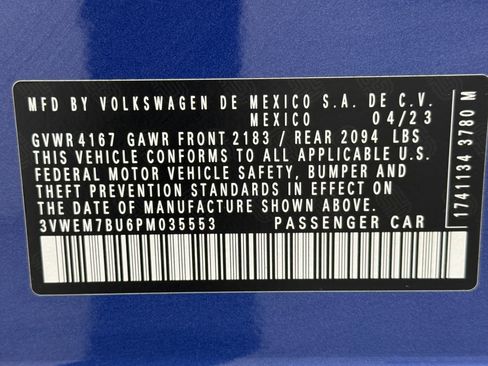 Certified 2023 Volkswagen Jetta SE image 27