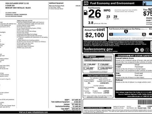 Used 2024 Mitsubishi Outlander Sport SE image 4