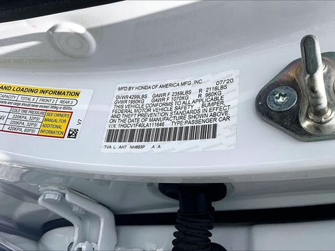 Used 2020 Honda Accord EX image 38