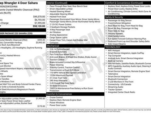 Used 2025 Jeep Wrangler Unlimited Sahara AWD/4WD image 3