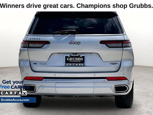 Used 2021 Jeep Grand Cherokee L Summit w/ Advanced Protech Group IV AWD/4WD image 4