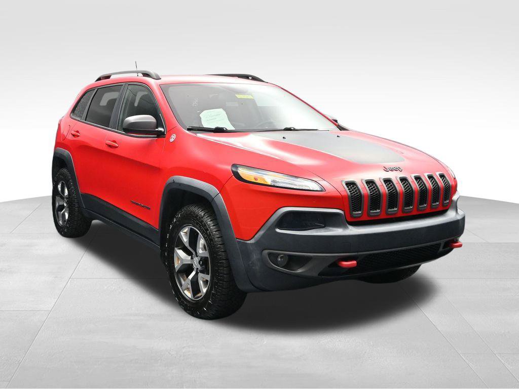 Used 2017 Jeep Cherokee Trailhawk AWD/4WD image 7