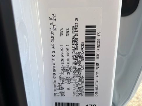 New 2026 Toyota Tacoma SR5 image 26