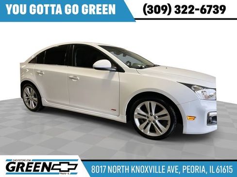 Used 2016 Chevrolet Cruze LTZ w/ Sun, Sound and Sport Package FWD image 1