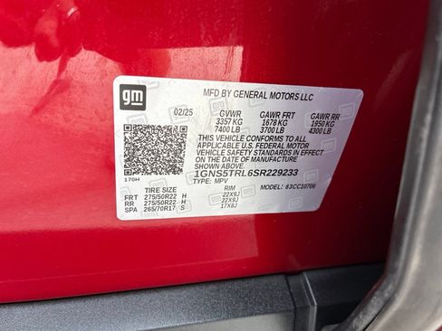 Used 2025 Chevrolet Tahoe High Country RWD image 47