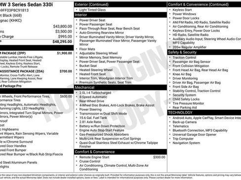 Used 2023 BMW 330i Sedan w/ Premium Package image 34