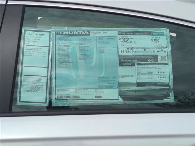 New 2026 Honda Accord SE image 17